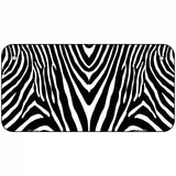 Zebra Metal Novelty License Plate 6" x 3" (BP)