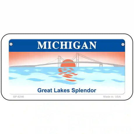 Michigan Great Lake Superior Blank Novelty Metal License Plate 6" x 3" (BP)