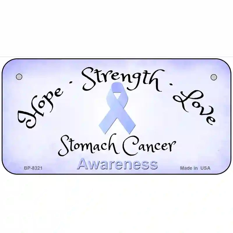 Stomach Ribbon Novelty Metal License Plate 6" x 3" (BP)