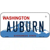 Auburn Washington Metal Novelty License Plate 6" x 3" (BP)