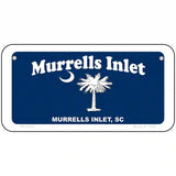 Murrells Inlet Metal Novelty License Plate 6" x 3" (BP)