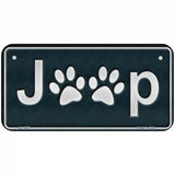 J**p Metal Novelty License Plate 6" x 3" (BP)