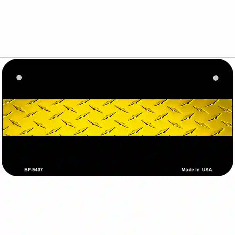 Dispatcher Diamond Novelty Metal License Plate 6" x 3" (BP)