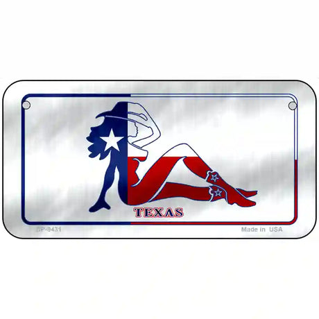 Texas Girl Novelty Metal License Plate 6" x 3" (BP)