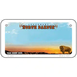 North Dakota Novelty Metal License Plate