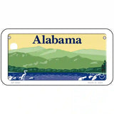 Alabama Novelty Metal License Plate