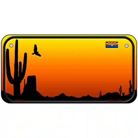 AZ Blank Scenic Novelty Metal License Plate 6" x 3" (BP)