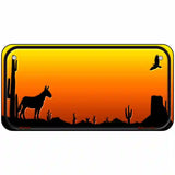 Donkey Blank Scenic Novelty Metal License Plate 6" x 3" (BP)