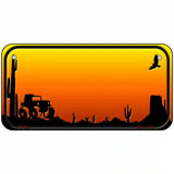 Jeep Blank Scenic Novelty Metal License Plate 6" x 3" (BP)