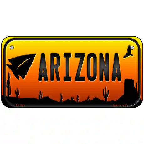 Arrowhead Arizona Scenic Novelty Metal License Plate 6" x 3" (BP)