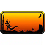 Lizard Blank Scenic Novelty Metal License Plate 6" x 3" (BP)