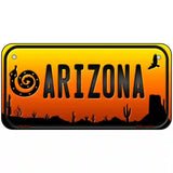 Snake Arizona Scenic Novelty Metal License Plate 6" x 3" (BP)