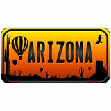 Balloon Arizona Scenic Novelty Metal License Plate 6" x 3" (BP)