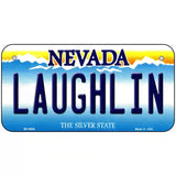 Laughlin Nevada Novelty Metal License Plate 6" x 3" (BP)