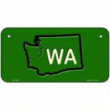 WA State Novelty Metal License Plate 6" x 3" (BP)