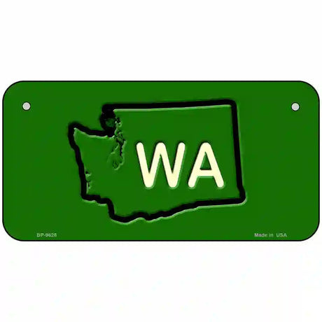 WA State Novelty Metal License Plate 6" x 3" (BP)