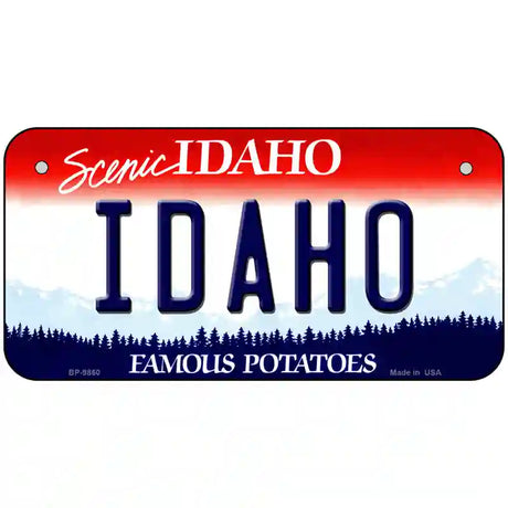 Idaho Metal Novelty License Plate 6" x 3" (BP)