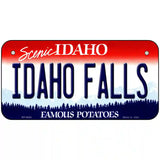 Idaho Falls Idaho Metal Novelty License Plate 6" x 3" (BP)