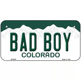 Bad Boy Colorado Metal Novelty License Plate