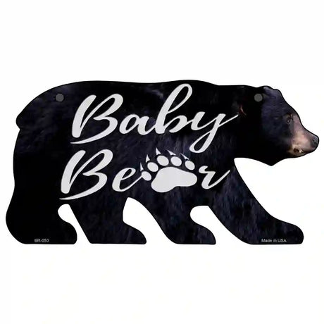 Baby Paw Novelty Metal Bear Tag BR-050