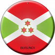 Burundi Country Novelty Metal Circular Sign 12" (C)