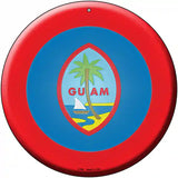 Guam Country Novelty Metal Circular Sign 12" (C)