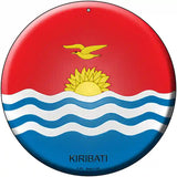 Kiribati Country Novelty Metal Circular Sign 12" (C)