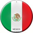 Mexico Country Novelty Metal Circular Sign 12" (C)