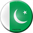 Pakistan Country Novelty Metal Circular Sign 12" (C)