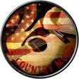 Country Music Novelty Metal Circular Sign 12" (C)