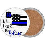 Colorado Back The Blue Novelty Circular Sign 3.5" (CC)