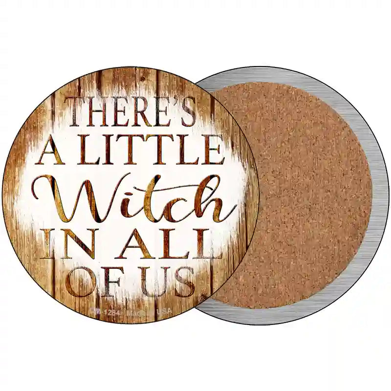 Witch In All Of Us Novelty Circular Sign 3.5" (CC)