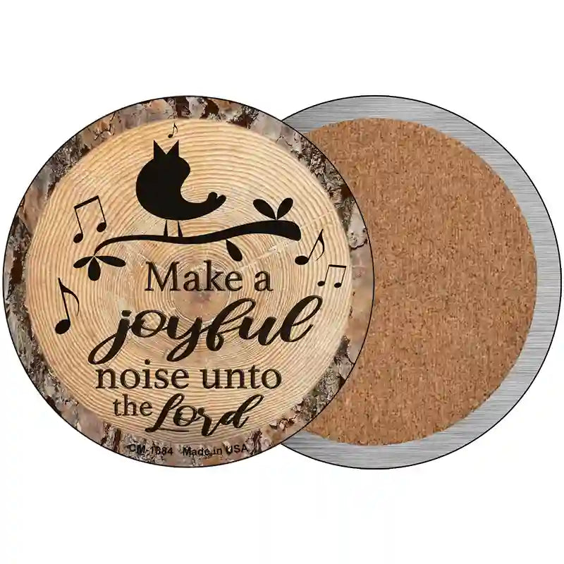 Joyful Noise Novelty Metal Circular Sign 3.5" (CC)