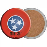 Tennessee State Flag Metal Circular Sign 3.5" (CC)