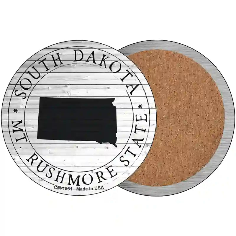 South Dakota Mt Rushmore State Novelty Metal Circle Sign C-1831 3.5" (CC)