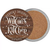 Witches Kitchen Novelty Metal Circle Sign 3.5" (CC)