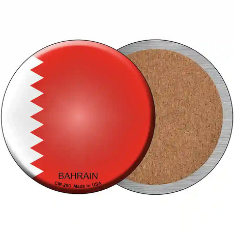 Bahrain Country Novelty Metal Circular Sign 3.5" (CC)