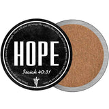 Hope Bible Verse Novelty Metal Circular Sign C-2107