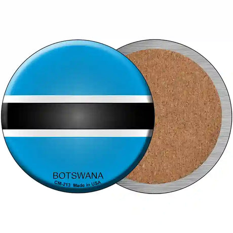 Botswana Country Novelty Metal Circular Sign 3.5" (CC)