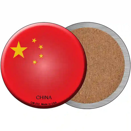 China Country Novelty Metal Circular Sign 3.5" (CC)