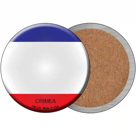 Crimea Country Novelty Metal Circular Sign 3.5" (CC)