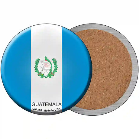 Guatamala Country Novelty Metal Circular Sign 3.5" (CC)