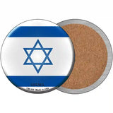 Israel Country Novelty Metal Circular Sign 3.5" (CC)