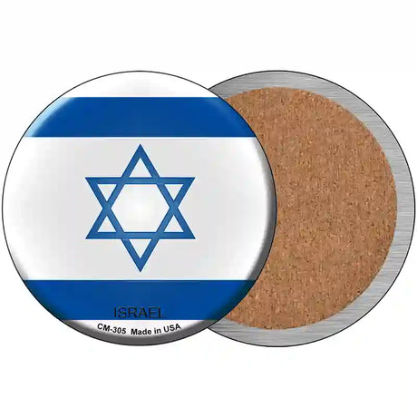 Israel Country Novelty Metal Circular Sign 3.5" (CC)