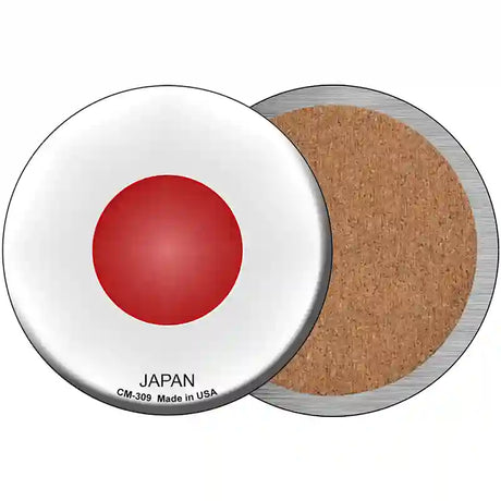 Japan Country Novelty Metal Circular Sign 3.5" (CC)