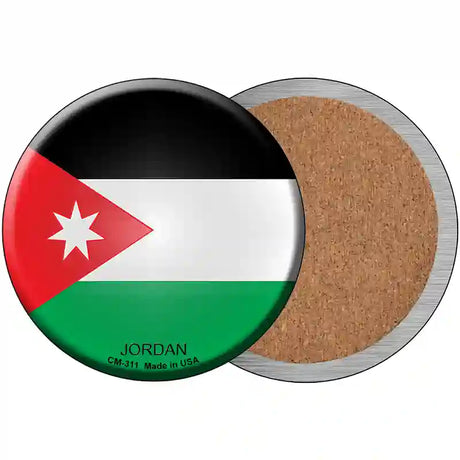 Jordan Country Novelty Metal Circular Sign 3.5" (CC)