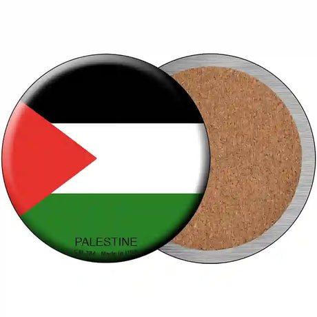 Palestine Country Novelty Metal Circular Sign 3.5" (CC)