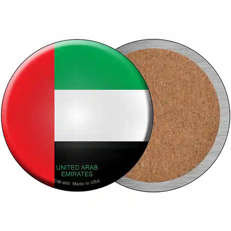 UN Arab Emirates Novelty Metal Circular Sign 3.5" (CC)