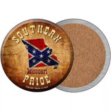 Southern Pride Missouri Novelty Metal Circular Sign 3.5" (CC)