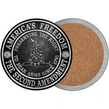 Americas Freedom Novelty Metal Circular Sign 3.5" (CC)